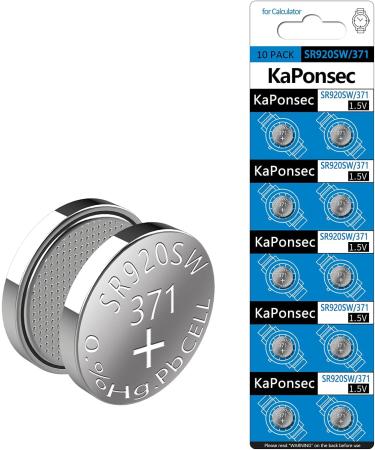 Buy 10PCS 1.5V SR920SW 371 370 LR921 AG6 Silver Oxide Watch Battery - Long-lasting Performance for Your Timepieces - Buy Online on GoSupps.com