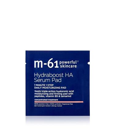 M-61 Hydraboost HA Serum Pad - 10 Treatments | Hyaluronic Acid, Vitamin B5 & E | Moisturizing and Firming | 48-Hour Results - Buy Online on GoSupps.com