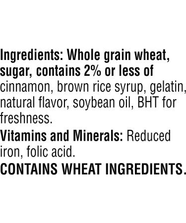 Kellogg's Frosted Mini-Wheats Cinnamon Roll Cereal 14.3oz - Whole Grain & Fiber Breakfast Cereal - Buy Online on GoSupps.com