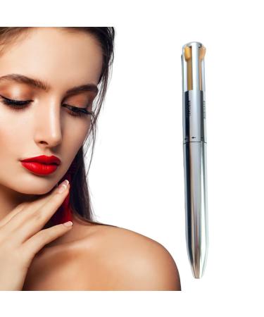 4 In 1 Makeup - Easy-to-Color Rotating Eyebrow Pencil | Multifunction Eye Makeup Tool for Long Lasting Defining and Highlighting Guanglu 03#