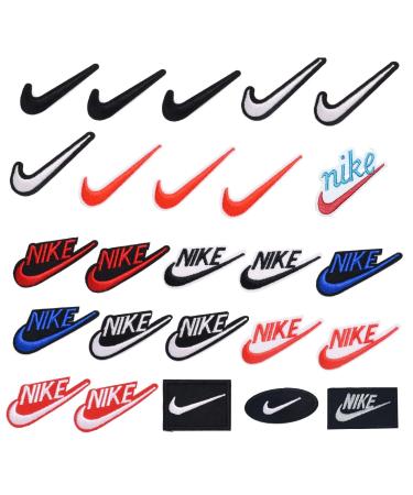 25PCS Embroidered Patches, Sew on/Iron on Patch Applique for Clothing, Assorted Styles Appliques for Hoodies, Blouses, Jeans, Shirts, Backpacks, Bags, Caps, Shoes, DIY Accessories