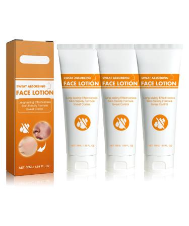 YOENBG Antiperspirant facial lotion absorbs perspiration powerful antiperspirant for the face forehead and scalp oil-control lotion with protection against