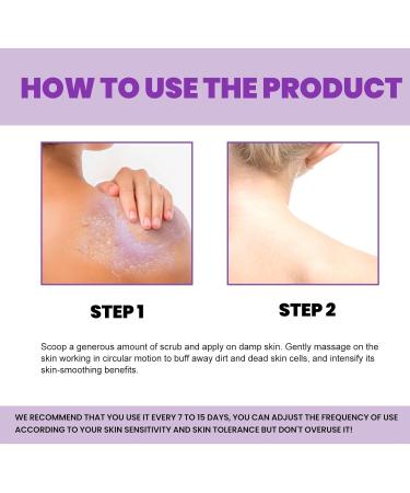 Gommage Exfoliant for Le Corps: liminez Les Peaux Mortes Lissez La Peau Et Obtenez Un Teint clatant(1PCS) 1 unit (Lot de 1) - Buy Online on GoSupps.com