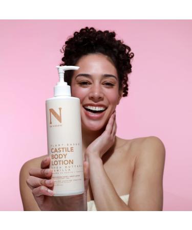 Dr. Natural Castile Body Lotion - Organic Shea Butter - Paraben-Free Sulfate-Free Cruelty-Free - 16 oz - Non-Greasy Vanilla Lotion for Dry Skin - Plant-Based Moisturizer - Buy Online on GoSupps.com