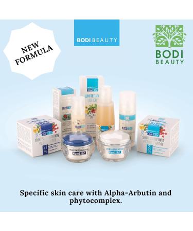 BODI BEAUTY BA Whitening Face Cream with Hyaluronic Acid Niacinamide Chamomile Lightens Freckles on Face with 21% Whitening Concentrate 50ml - Buy Online on GoSupps.com