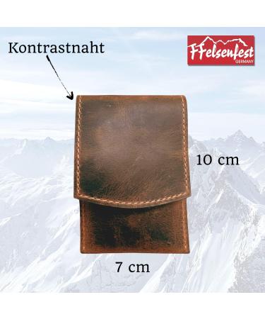 FFelsenfest Nail Care Set Manicure Pedicure Set I Genuine Leather Vintage Style 4-Piece - Buy Online on GoSupps.com