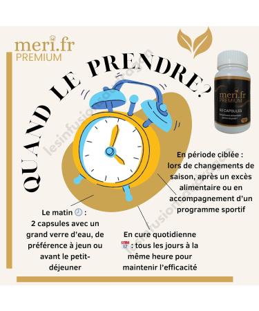Meri.fr PREMIUM Nouvelle Formule Efficace la L-Carnitine | 60 G lules Naturelles | Aide au Contr le de l App tit & M tabolisme des Graisses | Exp di depuis la France - Buy Online on GoSupps.com