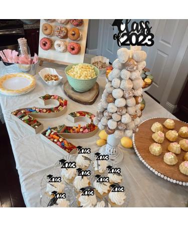 Graduation Cake Toppers 2023-11Pcs Graduation Cake Decoration Congrats Grad Cake Topper with Graduation Confetti Class of 2023 Graduation Cupcake Toppers for 2023 Graduation Party Supplies Black - Buy Online on GoSupps.com