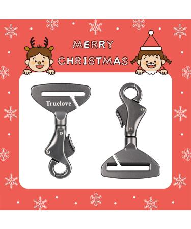 Improved Dog Safety Belt & Buckle - Universal Fit for All Car Security Belts - TLM1993 Steel Gray - Buy Online on GoSupps.com