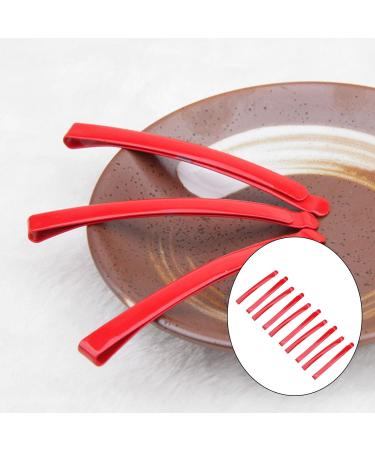 Oshhni Pack of 10 Red Anime Style Hair Pins | Cute Hair Clips for Women | International Shipping Available - Buy Online on GoSupps.com
