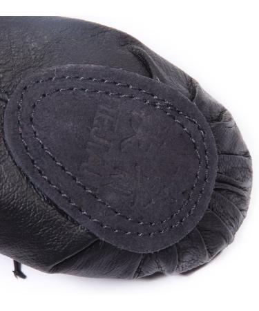 Buy Dogek Ballet Shoes - High-Quality Soft Leather Training Shoes with Rubber Bands (EU 26-40) - Elegant Black Design - Buy Online on GoSupps.com