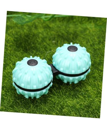 PartyKindom 1pc Sky Blue Massage Ball | Decompression & Pressure Release Toy - 7.36x3.56cm | Ideal for Stress Relief & Relaxation - Buy Online on GoSupps.com