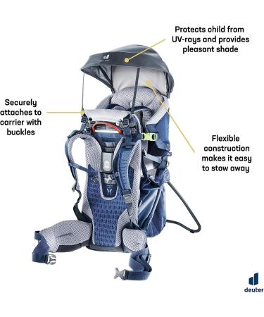 Deuter Kid Comfort Sun Roof Attachment - Graphite (Updated) - Buy Online on GoSupps.com