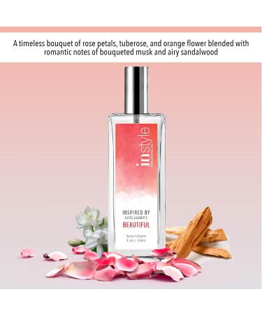 Instyle Fragrances | Inspired by Estee Lauder's Beautiful | Women s Eau de Toilette | Vegan Paraben & Phthalate Free | Never Tested on Animals | 3.4 Fl Oz - Buy Online on GoSupps.com