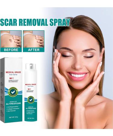 Scar Spray 2pcs Stretch Mark Care 20g - Gentle Skin Care & Scar Removal Spray - Buy Online on GoSupps.com