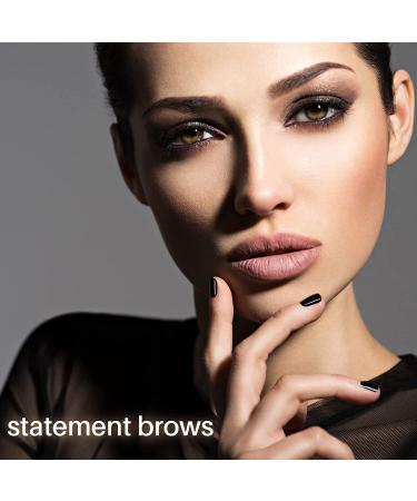 DARK BROWN Avaka Brow Stamp Refill - 1-Step Brow Stamp for Women & Men | Eyebrow Powder for Beard & Hairline - Buy Online on GoSupps.com