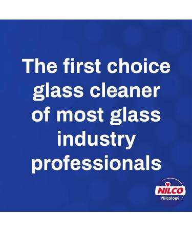 Nilco Professional Nilglass H3 Glass and Mirror Cleaner 1L - Superior Cleaning Power for Spotless Surfaces - Buy Online on GoSupps.com