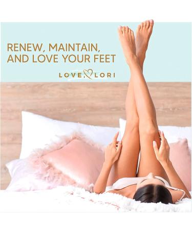 Love Lori Callus Remover Kit - Professional Foot Spa for Dead Skin Removal | Extra Strength Gel, Salon Foot File, Gloves - Home Pedicure Tools for Smooth Feet - Buy Online on GoSupps.com