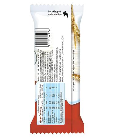 Children Country Chocolate Bars - Roasted Cereals & Milk Cream - 40 Pack (23.5g each) - Ideal International Snack - Buy Online on GoSupps.com