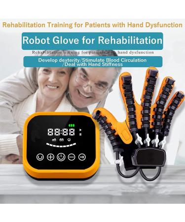Rehabilitation Gloves Finger Orthoses Finger Straightening Brace Guard for Stroke Hemiplegia Hand Function Recovery Relief Finger Cramps Right X-Large - Buy Online on GoSupps.com