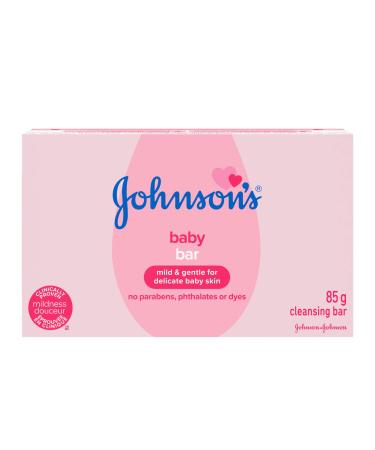 Johnson's Baby Soap Bar Baby Soap Mild and Moisturizing 1 Bar
