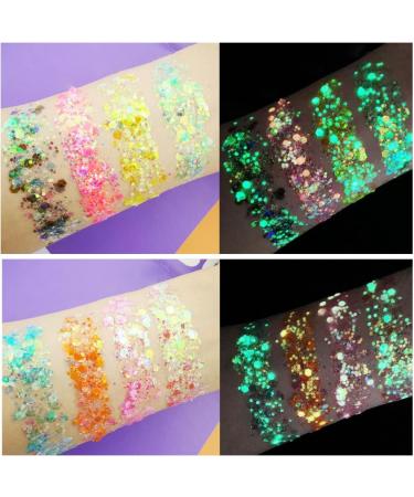  Cadimus Cadimus Glitter Gel 12 colors for face body and hair for Christmas Halloween and Carnival - Buy Online on GoSupps.com