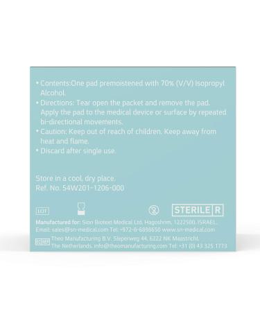 100 Sterile Alcohol Prep Pads | Antiseptic, Latex-Free, Individually Wrapped | Thick 2-Ply Swabs for Excellent Cleansing Action - Buy Online on GoSupps.com