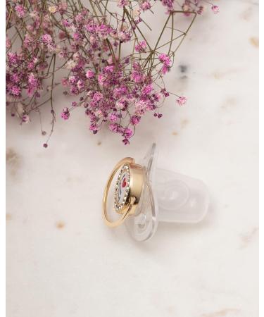 Buy G k-T rk Pacifier Chain & Pacifier - I Love Mum & Dad | International Shipping - Buy Online on GoSupps.com