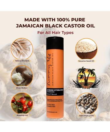 Sunny Isle Jamaican Black Castor Oil Shampoo & Conditioner Bundle | 10.1oz | Extreme Hydration & Detangling | Paraben & Sulfate Free | Color-safe Hair Growth Solution - Buy Online on GoSupps.com