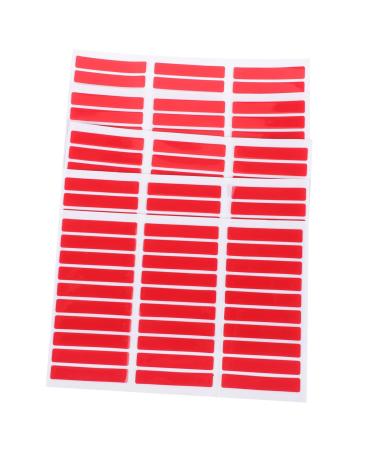 minkissy 5 Sheets Heavy Duty Duct Tape Doublesided Tape Double Sided Duct Tape Clear Tape Double Sided Adhesive Tape Double-sided Tape Press on Nail Stand Right Angle Plastic Nail Piece