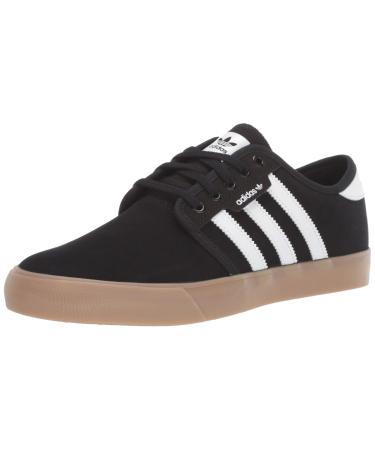 adidas Originals Men's Seeley Sneaker 5 Black/White/Gum