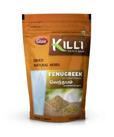 KILLI Sprouted Fenugreek | Vendhayam | Methi | Uluva | Menthya Powder, 100 g