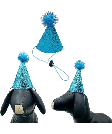 PET SHOW 5pcs Small Dog Birthday Hat Set for Boys Girls Medium Dogs Cat Kitten Puppies Party Hats with 0-9 Numbers 10 Glue dots Grooming Accessories - Buy Online on GoSupps.com