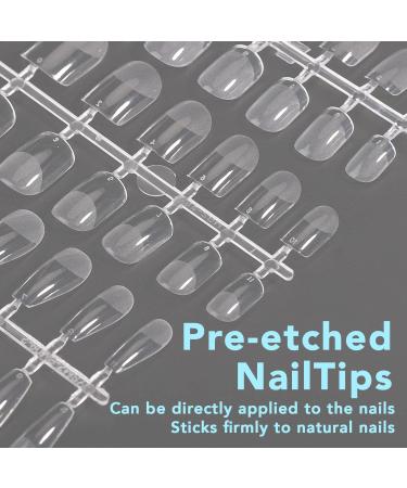 BettyCora Square Nail Tips 240Pcs - Short Gel X Tips for Acrylic Extensions - 12 Sizes A04 - Extra Short Square - Buy Online on GoSupps.com
