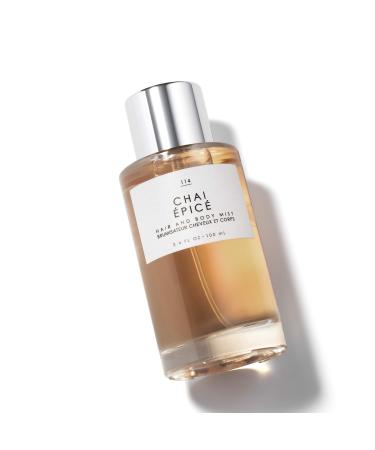 No. 114 Chai pic Hair and Body Mist - Sea Salt, Ginger Flower, Almond Crme - Gourmand by Tru Fragrance and Beauty