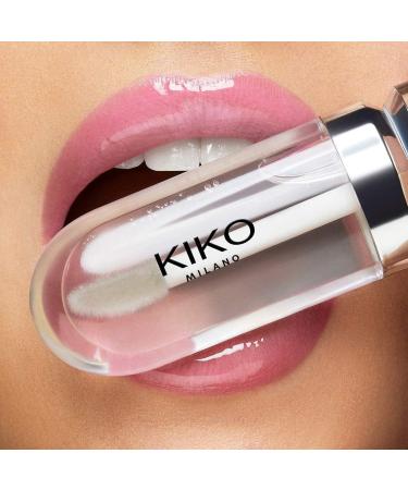 KIKO Milano 3D Hydra Lipgloss 01 | Softening lip gloss for a 3D look (Pack of 5) 01 Clear 6.5 ml (Pack of 5) - Buy Online on GoSupps.com