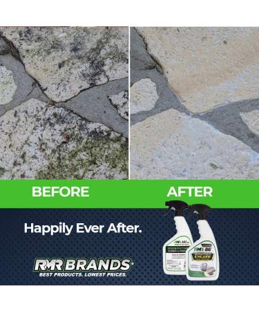 RMR Brands Mold Killer & Stain Remover Bundle - Complete Mold Prevention Kit with Disinfectant Spray - 2 x 32 Ounce Bottles - Buy Online on GoSupps.com