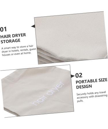 Amosfun Makeup Bag 10pcs Hair Dryer Storage Bag Travel Hair Tools Hair Dryer Bag Keeps Storage Organizer Travel Bag - Buy Online on GoSupps.com