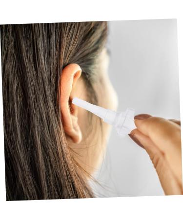 30pcs Disposable Ear Washer Nozzle Cleaning Tool - White PP Tips - 2.8x1.1x1.1cm - Buy Online on GoSupps.com