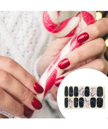dijiusidy Nail Art Stickers Self-Adhesive Fingernail Decal with Strap Glue DIY Art Decor Full Cover Manicure Kits for Women Girls YMX200 - Buy Online on GoSupps.com
