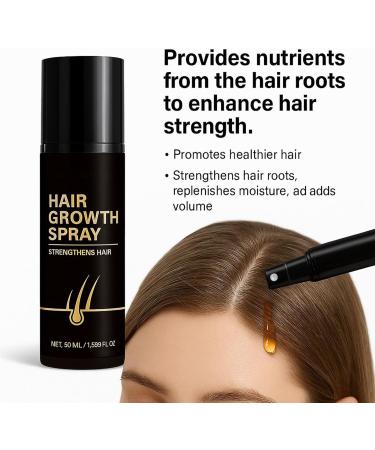 Hair Growth Spray50 Milliliters Hair Conditioner NonGreasy Hair Growth Spray For Women Suitable for men and women with thinning scalp and root care - Buy Online on GoSupps.com