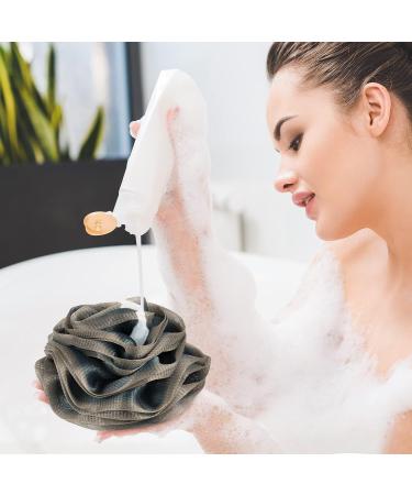 AmazerBath Shower Loofah Sponge Set - Ideal Mothers Day Gifts for Women and Girls - Flower Bath Sponge 75g/PCS - Set of 2 (Indigo and Red) - Buy Online on GoSupps.com