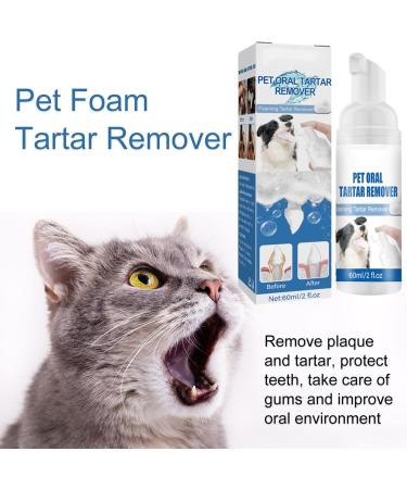 5 Dog Teeth Cleaning Foam | Natural Plaques Off & Tartar Remover for Dogs & Cats - Keep Dog Breath Fresh and Teeth Clean Supports Gum Health Dog Dental Care Targets Plaques and Tartar. Znet-au - Buy Online on GoSupps.com