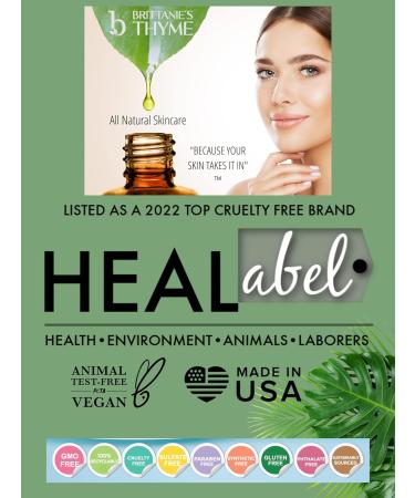 Brittanie's Thyme Pure Hyaluronic Acid Serum | Anti-Aging Face Serum for Fine Lines & Wrinkles | Intense Plumping & Hydration | 2 oz Repair for Dry Skin - Buy Online on GoSupps.com