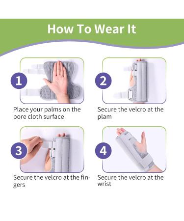 Buy Trigger Finger Splint | Adjustable Finger Brace & Joint Stabilizer - Small Size for Injury Recovery - Buy Online on GoSupps.com