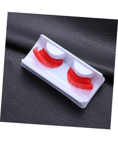 FRCOLOR Reusable Eyelashes Party Eyelashes Fake Eyelash Long False Eyelash Color Eyelashes Fake Lashes Reusable Lashes - Buy Online on GoSupps.com