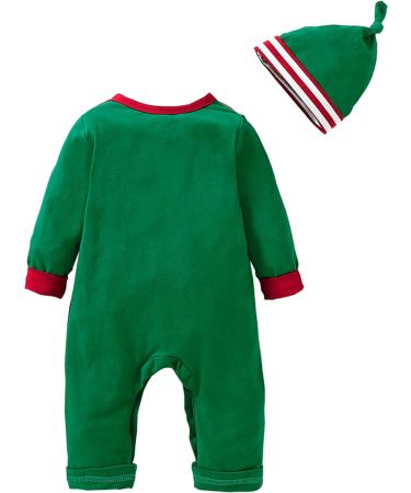 LIKPOJA Newborn Baby First Christmas Elf Outfit - Santa Costume with Elf Hat for Baby Boys & Girls 9-12 Months - Buy Online on GoSupps.com