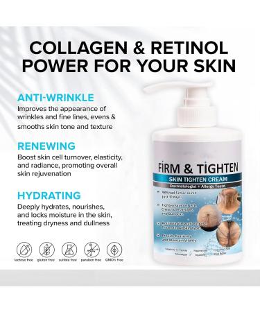 Aeehfeng Firm Tighten Skin Tighten Cream Firming & Firming Skin Lotion Anti-Aging Cream for Neck and Neckline Day and Night Lift & Firm Moisturizing with Elastin (2pcs) - Buy Online on GoSupps.com