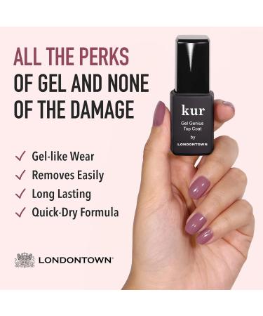 LONDONTOWN kur Pink Conceal & Go Duo Set Includes Pink Nail Illuminating Concealer & Gel Genius Top Coat - Buy Online on GoSupps.com