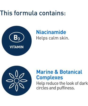 CeraVe EYE CREAM with Hyaluronic Acid + CeraVe FOAMING Face Cleanser for Makeup Removal & Skin Hydration Eye cream + Foaming Facial Cleanser - Buy Online on GoSupps.com